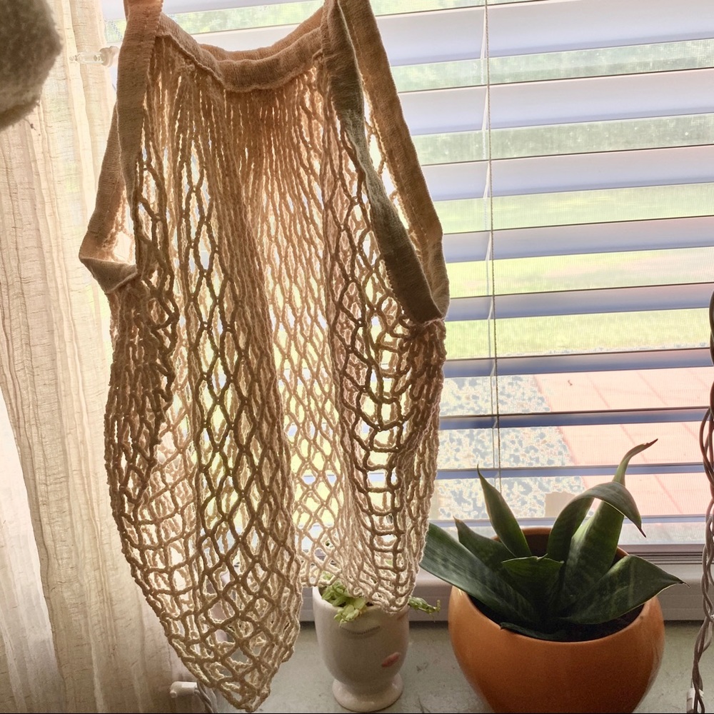 Vintage French Style Net Bag